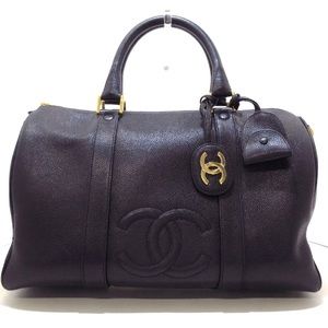 💎 CAVIAR 💎 Chanel Boston duffle bag